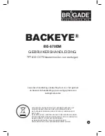 Preview for 16 page of Brigade Electronics BE-870EM User Manual