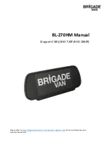 Brigade BL-270HM Manual preview