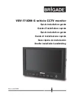 Brigade vbv-750dm Quick Installation Manual preview