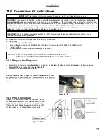 Предварительный просмотр 37 страницы Brigantia Fireplaces Eloquence 24-DVRS25NB-2 Installation, Operation And Maintenance Manual