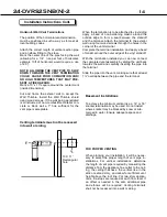 Предварительный просмотр 14 страницы Brigantia 24-DVRS25NB-2 User'S Installation, Operation And Maintenance Manual