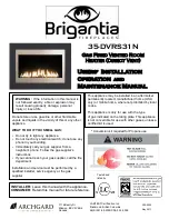 Brigantia 35-DVRS31N User'S Installation, Operation And Maintenance Manual предпросмотр