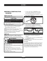 Preview for 7 page of Briggs & Stratton 01655-3 Operator'S Manual