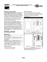 Предварительный просмотр 5 страницы Briggs & Stratton 01917-0 Installation & Owner'S Manual