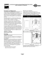 Предварительный просмотр 21 страницы Briggs & Stratton 01917-0 Installation & Owner'S Manual