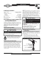 Preview for 52 page of Briggs & Stratton 01933-1 Operator'S Manual