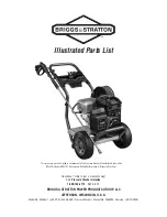 Предварительный просмотр 1 страницы Briggs & Stratton 020364-1 Illustrated Parts List