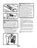 Предварительный просмотр 63 страницы Briggs & Stratton 020498 Operator'S Manual