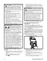 Предварительный просмотр 64 страницы Briggs & Stratton 020498 Operator'S Manual