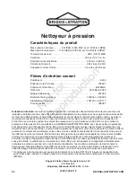 Предварительный просмотр 76 страницы Briggs & Stratton 020498 Operator'S Manual