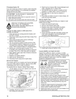 Preview for 18 page of Briggs & Stratton 020545-01 Operator'S Manual