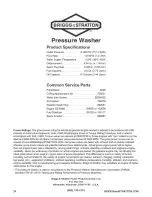 Preview for 24 page of Briggs & Stratton 020545-01 Operator'S Manual