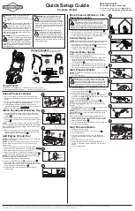 Briggs & Stratton 020661 Quick Setup Manual предпросмотр