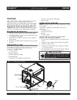 Preview for 20 page of Briggs & Stratton 030255 Operator'S Manual