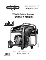 Briggs & Stratton 030333-0 Operator'S Manual preview