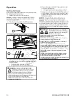 Предварительный просмотр 16 страницы Briggs & Stratton 030607-02 Operator'S Manual