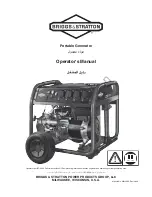 Preview for 1 page of Briggs & Stratton 030641-00 Operator'S Manual