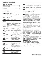 Preview for 2 page of Briggs & Stratton 030711-00 Operator'S Manual