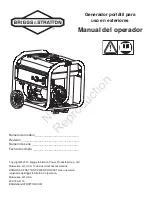 Preview for 17 page of Briggs & Stratton 030711-00 Operator'S Manual