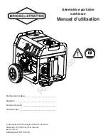 Preview for 21 page of Briggs & Stratton 030750 Operator'S Manual