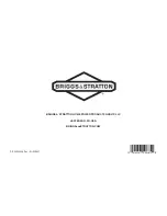 Preview for 64 page of Briggs & Stratton 040205-0 Owner'S Manual