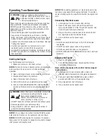 Preview for 17 page of Briggs & Stratton 040248A Operator'S Manual