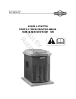 Preview for 1 page of Briggs & Stratton 040298 Service & Troubleshooting Manual