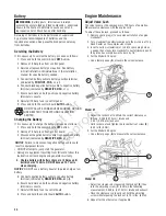 Preview for 24 page of Briggs & Stratton 040351 Operator'S Manual