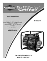 Briggs & Stratton 073003-1 Illustrated Parts List preview