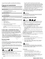 Preview for 70 page of Briggs & Stratton 080000 Operator'S Manual