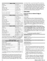 Preview for 72 page of Briggs & Stratton 080000 Operator'S Manual