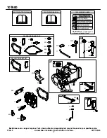 Предварительный просмотр 2 страницы Briggs & Stratton 10T600 Series Illustrated Parts List