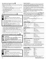 Preview for 62 page of Briggs & Stratton 110000 Professional 775 Series Operator'S Manual