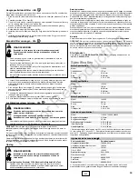 Preview for 69 page of Briggs & Stratton 110000 Professional 775 Series Operator'S Manual