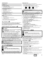 Preview for 89 page of Briggs & Stratton 110000 Professional 775 Series Operator'S Manual