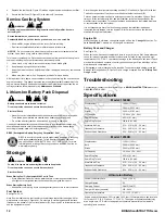 Preview for 12 page of Briggs & Stratton 11000B Operator'S Manual