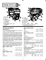 Предварительный просмотр 6 страницы Briggs & Stratton 110400 Operating & Maintenance Instructions