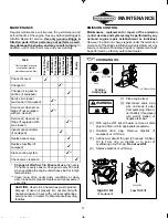 Предварительный просмотр 11 страницы Briggs & Stratton 110400 Operating & Maintenance Instructions