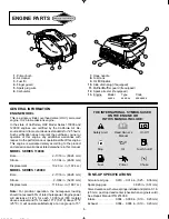 Preview for 6 page of Briggs & Stratton 110600 series Operating & Maintenance Instructions