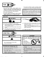 Preview for 8 page of Briggs & Stratton 110600 series Operating & Maintenance Instructions