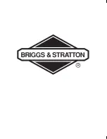 Preview for 20 page of Briggs & Stratton 110600 series Operating & Maintenance Instructions