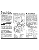 Preview for 3 page of Briggs & Stratton 110700 Operating And Maintenance Instructions Manual