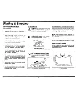 Preview for 4 page of Briggs & Stratton 110700 Operating And Maintenance Instructions Manual