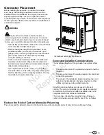 Preview for 9 page of Briggs & Stratton 12KW Installation And Operation Manual