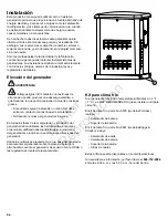 Preview for 56 page of Briggs & Stratton 12KW Installation And Operation Manual