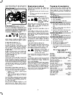 Preview for 50 page of Briggs & Stratton 133200 Series Operating & Maintenance Instructions