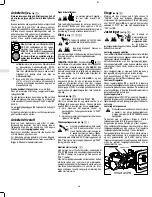 Preview for 55 page of Briggs & Stratton 133200 Series Operating & Maintenance Instructions