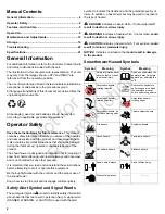 Preview for 2 page of Briggs & Stratton 150000 HORIZONTAL SERIES Operator'S Manual