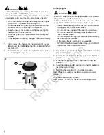 Preview for 8 page of Briggs & Stratton 150000 HORIZONTAL SERIES Operator'S Manual