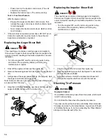 Preview for 18 page of Briggs & Stratton 150000 HORIZONTAL SERIES Operator'S Manual